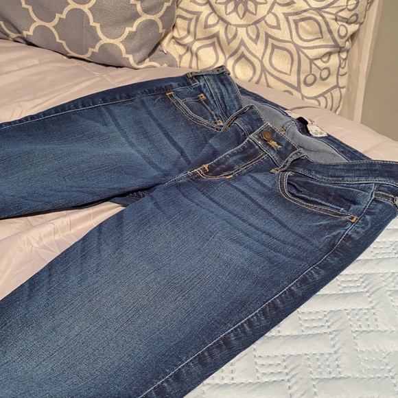 HOLLISTER super skinny Jeans dark wash blue size 3R w26 l31 - Picture 4 of 11